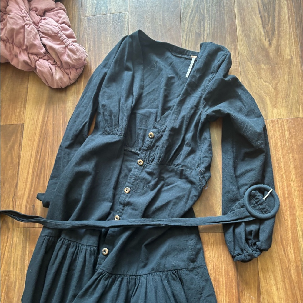 VGUC Free People Kendra V-Neck Dress - Picture 7 of 7
